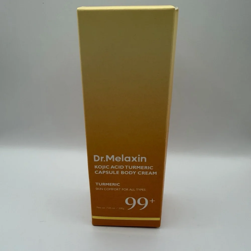 Dr Melaxin Bundle Set Peel Shot Exfoliator Kojic Acid Tumeric Toner Pad & Cream